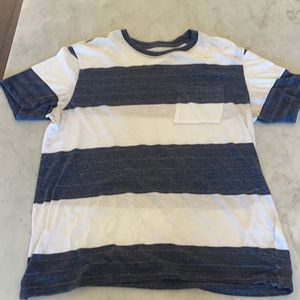 H&M striped jersey tshirt, large, lightly used